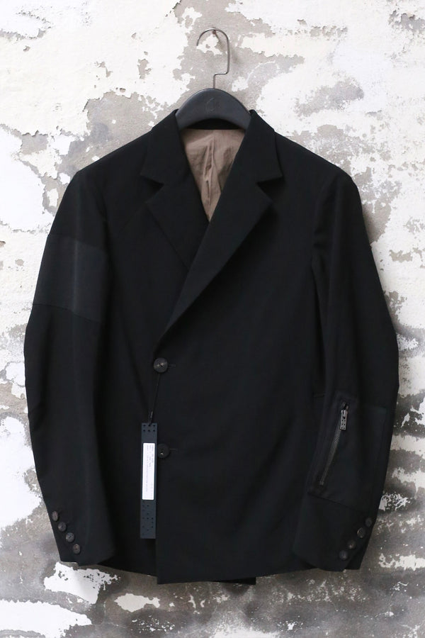 DEVOA 25 Spring/Summer Two-Button Suit Jacket DVA-JKK-OJSW-BLACK Black